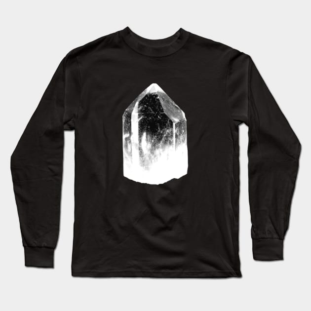 Quartz Point Long Sleeve T-Shirt by Art of V. Cook